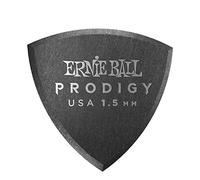 Ernie Ball, Prodigy Shield, Plettri da 1,5 mm, colore nero, confezione da 6