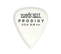 Ernie Ball, Prodigy Standard, Plettri da 2,0 mm, colore bianco, confezione da 6
