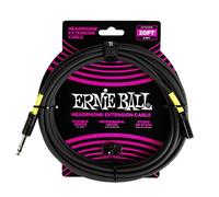 Ernie Ball Cavo Prolunga Cuffie Jack Grande 6,3 Maschio Femmina Piccolo 3,5 3 m