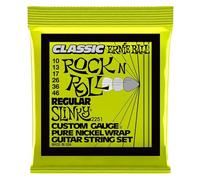 Ernie Ball, Regular Slinky Classic Rock n Roll, Corde per chitarra elettrica avvolte in puro nichel, diametro 10-46