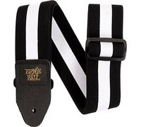 Ernie Ball Stretch Comfort Racer - Tracolla per chitarra, colore: Bianco