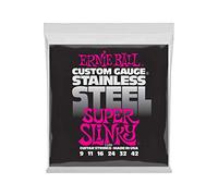 Ernie Ball 2248 Stainless Steel Super Slinky Corde Chitarra Elettrica