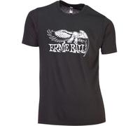 Ernie Ball T-Shirt Maglietta Classic Eagle Taglia M Nera Maglia Maniche corte
