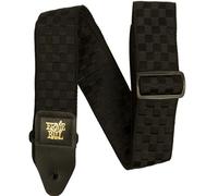 Ernie Ball Tracolla per chitarra 5341 Jacquard tessuto Black Checkers