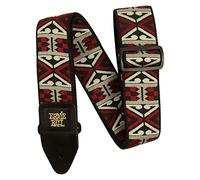 Ernie Ball Tracolla per chitarra, Jacquard Primal Red