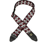 Ernie Ball Tracolla per chitarra, Jacquard Primal Red