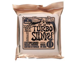 Ernie Ball Turbo Slinky 3-pack 3224