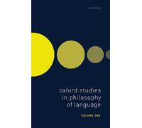 Ernie Lepore Oxford Studies in Philosophy of Language Volume (Copertina rigida)
