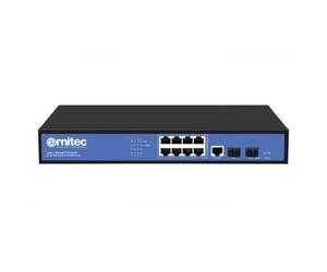 Ernitec ELECTRA-M08-1GB-150W switch di rete (Managed Layer 2+ Switch, 8 x - Giga