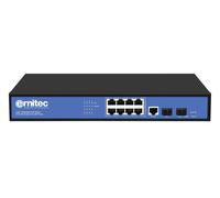 Ernitec ELECTRA-M08-1GB-150W switch di rete (Managed Layer 2+ Switch, 8 x - Giga