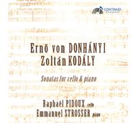 Erno Dohnanyi Erno Von Dohnanyi/Zoltan Kodaly: Sonatas for Cello & Piano (CD)