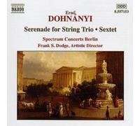 Erno Dohnanyi Serenade for String Trio (Dodge, Spectrum Concerts Berlin) (CD)