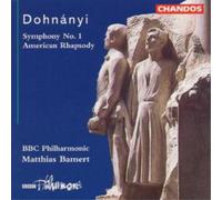 Erno Dohnanyi Symphony No. 1/American Rhapsody (CD) Album