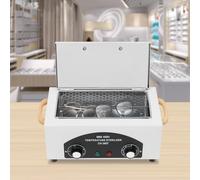 ERnonde - Sterilizzatore ad aria calda, 300 W, con maniglia, mini sterilizzatore ad alta temperatura 50-220 °C, intervallo di temperatura intelligente programmato