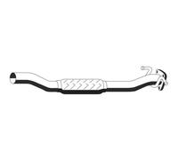 ERNST 012485 Tubo gas scarico per OPEL Corsa D Schrägheck (S07) Anteriore