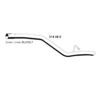 ERNST 314480 Tubo gas scarico per FORD Focus II Hatchback (DA, HCP, DP)
