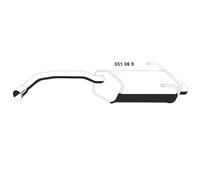 ERNST 551069 Marmitta per FIAT 500 (312) 500 C (312)