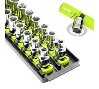 Ernst 8469HV - Organizer per bussole Twist-Lock, 2 guide da 1/2", ad alta visibilità, 33 cm