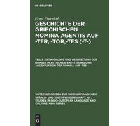 Ernst Fraenkel Entwicklung Und Verbreitung Der Nomina Im Atti (Copertina rigida)