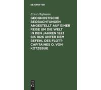 Ernst Hofmann Geognostische Beobachtungen Angestellt Auf Eine (Copertina rigida)