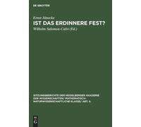 Ernst Jänecke Ist Das Erdinnere Fest? (Copertina rigida)