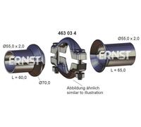 ERNST Kit riparazione Tubo gas scarico 463034 per AUDI 100 Avant (44, 44Q, C3)