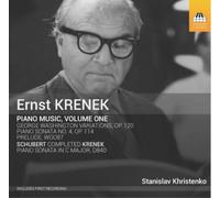 Ernst Krenek Ernst Krenek: Piano Music - Volume 1 (CD) Album