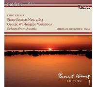 Ernst Krenek Piano Sonatas Nos. 2 and 4, Echoes from Austria (Korzhev) (CD)