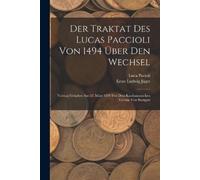 Ernst Ludwig Jäger Lu Der Traktat Des Lucas Paccioli Von 1494 Über D (Tascabile)