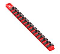 Ernst Manufacturing - 13 Socket Org Red 1/4 Dr Twist Lock Clips (8414)