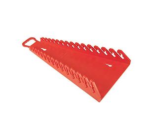 Ernst Manufacturing 5188-Red Gripper Reverse Wrench Organizer, 15 Tool, Red