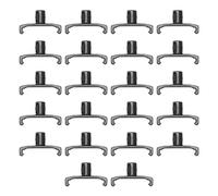 Ernst Manufacturing 8440-black 1/10,2 cm dura-pro Twist lock socket clips, 15-pack, 8440-Black