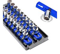 Ernst Manufacturing Bussola da 20,3 cm, vassoio a 2 binari, blu, attacco da 3/8"