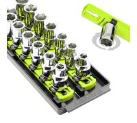 Ernst Manufacturing Bussola da 20,3 cm, vassoio a 2 binari, HI-VIZ, attacco da 1/2"