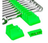 Ernst Manufacturing Wrench Pro - Organizer modulare per 20 utensili con base magnetica (verde) - Made in USA