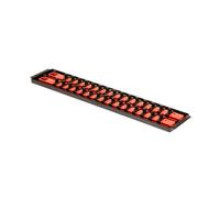 Ernst Mfg. 2 Ferroviario Twist Blocco Presa Boss 18 ", Rosso - 3/8 " 8453