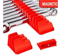 Ernst Mfg. 40 Strumento Magnetico Modulare Chiave Pro Organizer - Rosso 5413M