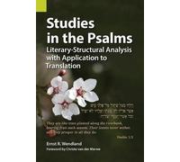 Ernst R Wendland Studies in the Psalms (Tascabile)
