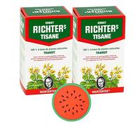 Ernst Richter Tisana Infusion Herbal Tea a base di piante Set di 2 scatole + regalo: Silicone sotto tazza 100% tisane naturale a base di piante | Regolamento di transito | 2 x 20 bustine da 2g