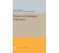 Ernst Robert Curtius Essays on European Literature (Copertina rigida)