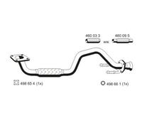 Ernst Scarico Anteriore Per VW Golf IV 1J1 1J5 1J2 Seat Leon 1M1 Toledo II 1M2