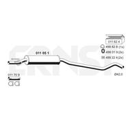 Ernst Silenziatore Per Opel Corsa B 73_ 78_ 79_ 011051