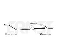 ERNST Silenziatore Per VW Polo Coupe 1.0 Cat 1.3 1.4 D