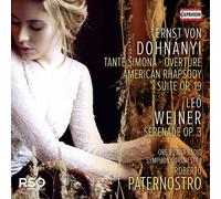 7215439 Audio Cd Ernst Von Dohnanyi / Leo Weiner - Tante Simona / Serenade