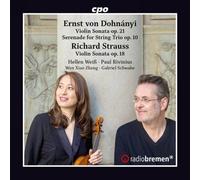 Ernst Von Dohnanyi Ernst Von Dohnányi: Violin Sonata, Op. 21/... (CD) Album