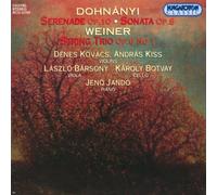 Ernst Von Dohnányi/Weiner/Kovacs/Kiss/Ba - Works for Strings & Piano