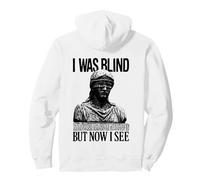 Ero cieco ma Ora Vedo - Christian Streetwear Felpa con Cappuccio