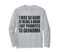 Ero così bravo ad essere una mamma che sono stato promosso a nonna Maglia a Manica