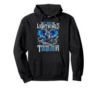 Ero Lightning Prima del Thunder Fantasy Dragon Fantasy Felpa con Cappuccio