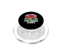 Ero normale 2 Barboncini giocattolo fa Barboncino giocattolo PopSockets PopGrip per MagSafe